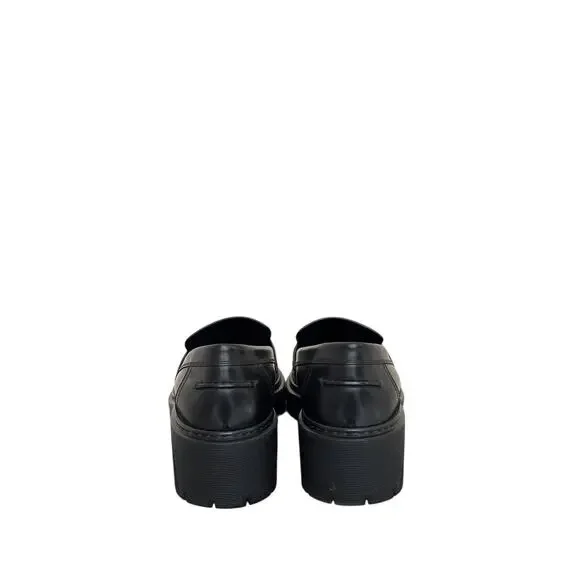 Elegant Hermes Hitch Loafers - Black Glacéd Calfskin - Size 39 - Picture 4 of 6